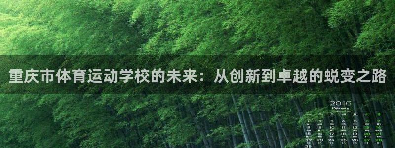 球客岛：重庆市体育运动学校的未来：从创新到卓越的蜕变之路