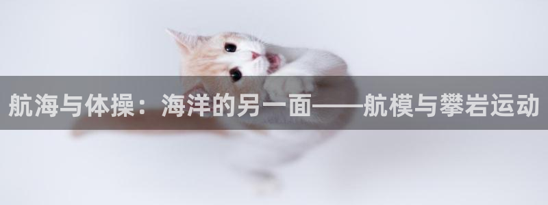球客岛：航海与体操：海洋的另一面——航模与攀岩运动